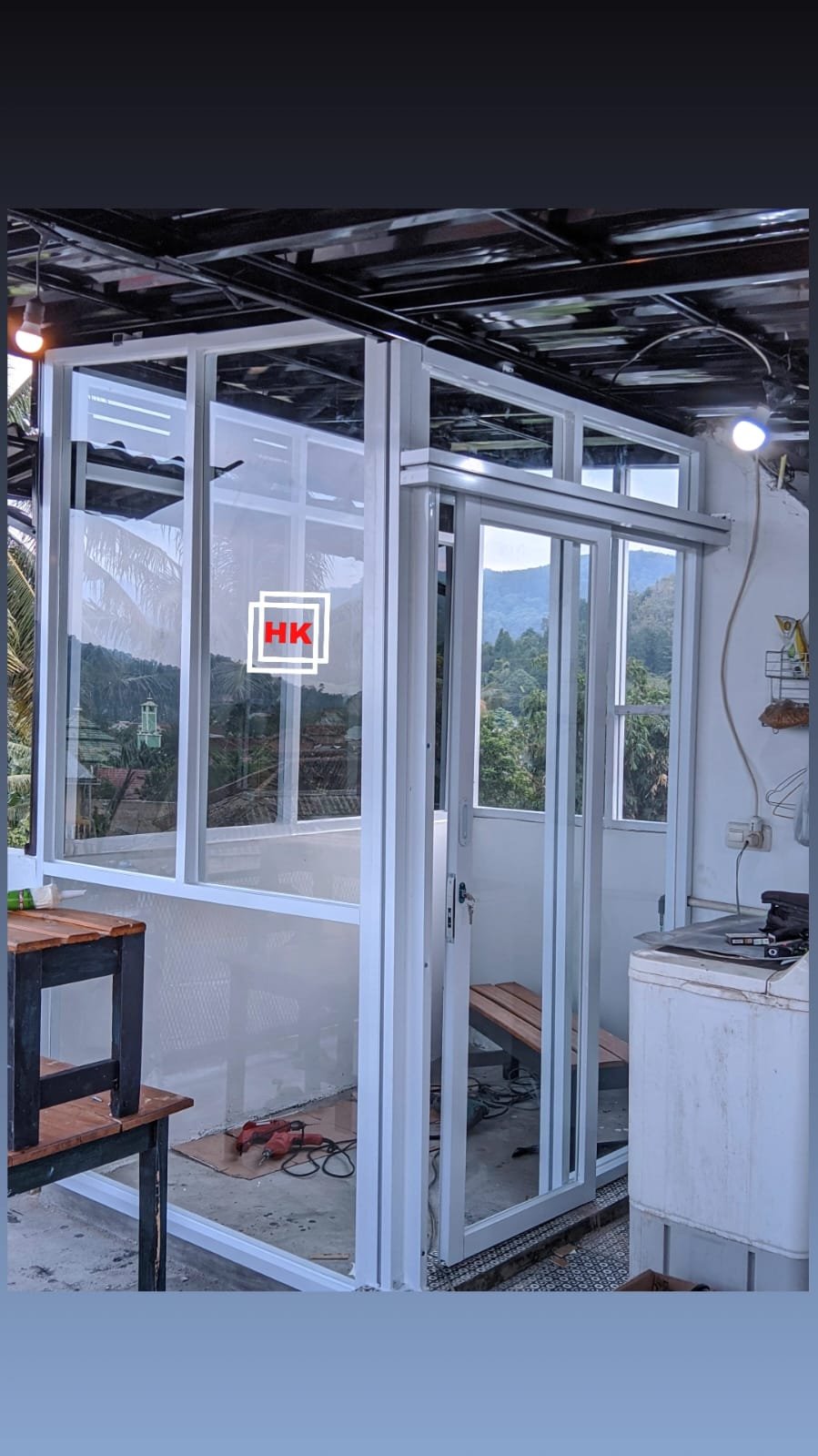 Pintu Sliding & Kaca Mati😍